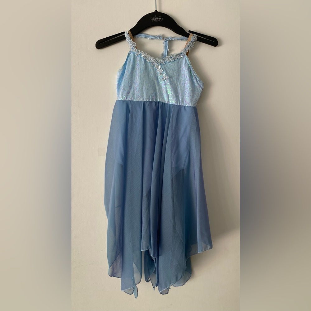 Revolution Into the Unknown Baby Blue Lyrical Dance Dress